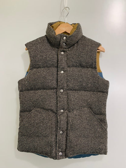 【中古品】【メンズ】 SIERRA DESIGNS シェラデザイン × WASTE TWICE 8480 REVERSIBLE DOWN VEST リバーシブル ダウンベスト 144-250119-AB-12-min サイズ：JPN S カラー：カーキ/ブルー&ブラック/グレー系 万代Net店