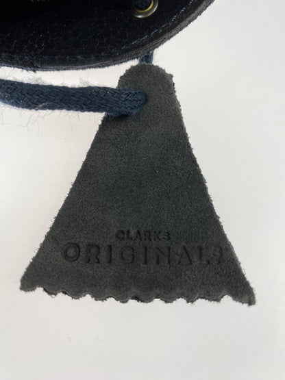 【中古美品】【メンズ】 Clarks クラークス DESERT BOOT INK SUEDE デザート ブーツ スウェード 靴 メンズ 165-250119-em-32-min カラー：ネイビー 万代Net店