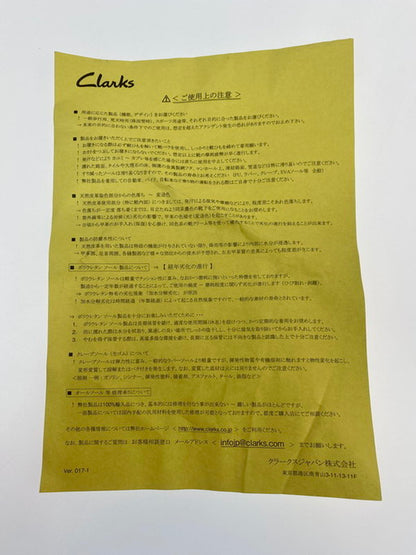 【中古美品】【メンズ】 Clarks クラークス DESERT BOOT INK SUEDE デザート ブーツ スウェード 靴 メンズ 165-250119-em-32-min カラー：ネイビー 万代Net店