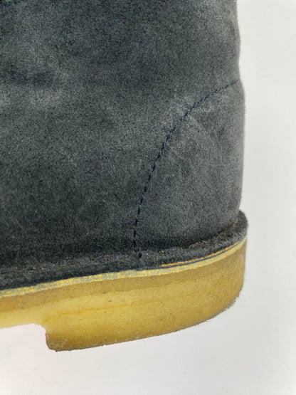 【中古美品】【メンズ】 Clarks クラークス DESERT BOOT INK SUEDE デザート ブーツ スウェード 靴 メンズ 165-250119-em-32-min カラー：ネイビー 万代Net店