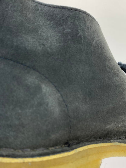 【中古美品】【メンズ】 Clarks クラークス DESERT BOOT INK SUEDE デザート ブーツ スウェード 靴 メンズ 165-250119-em-32-min カラー：ネイビー 万代Net店