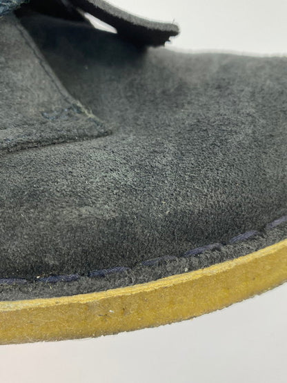 【中古美品】【メンズ】 Clarks クラークス DESERT BOOT INK SUEDE デザート ブーツ スウェード 靴 メンズ 165-250119-em-32-min カラー：ネイビー 万代Net店