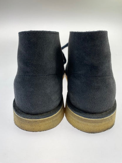 【中古美品】【メンズ】 Clarks クラークス DESERT BOOT INK SUEDE デザート ブーツ スウェード 靴 メンズ 165-250119-em-32-min カラー：ネイビー 万代Net店