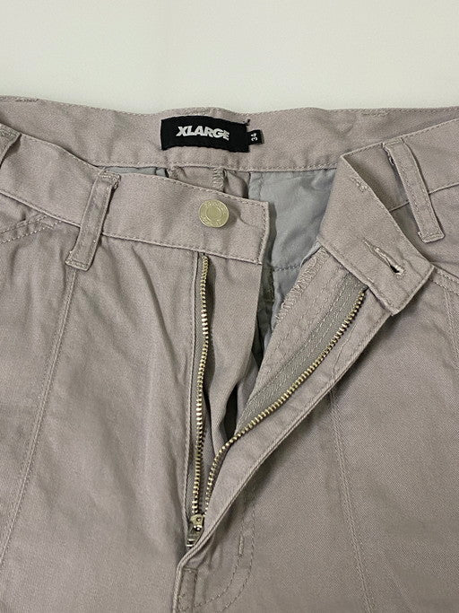 【中古品】【メンズ】 XLARGE エクストララージ PANELED WIDE CHINO PANTS 101241031010 ワイドチノパンツ メンズ ボトムス チノパン 153-250128-em-06-min サイズ：34 カラー：スモーキーパープル 万代Net店