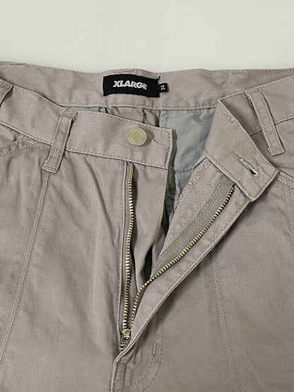 【中古品】【メンズ】 XLARGE エクストララージ PANELED WIDE CHINO PANTS 101241031010 ワイドチノパンツ メンズ ボトムス チノパン 153-250128-em-06-min サイズ：34 カラー：スモーキーパープル 万代Net店