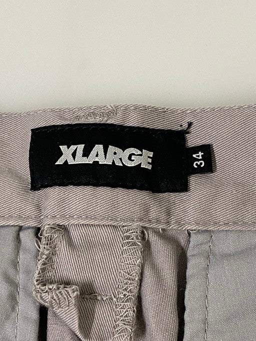 【中古品】【メンズ】 XLARGE エクストララージ PANELED WIDE CHINO PANTS 101241031010 ワイドチノパンツ メンズ ボトムス チノパン 153-250128-em-06-min サイズ：34 カラー：スモーキーパープル 万代Net店
