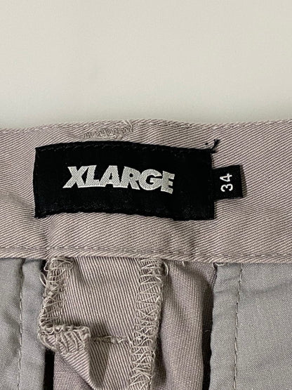 【中古品】【メンズ】 XLARGE エクストララージ PANELED WIDE CHINO PANTS 101241031010 ワイドチノパンツ メンズ ボトムス チノパン 153-250128-em-06-min サイズ：34 カラー：スモーキーパープル 万代Net店