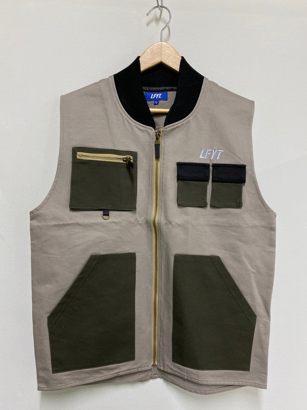 【中古品】【メンズ】 Lafayette ラファイエット LS240901 TONAL MULTI POCKET VEST トーナルマルチポケット ベスト 142-250121-ks-25-min サイズ：L 万代Net店