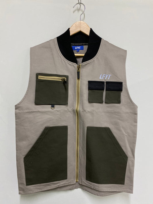 【中古品】【メンズ】 Lafayette ラファイエット LS240901 TONAL MULTI POCKET VEST トーナルマルチポケット ベスト 142-250121-ks-25-min サイズ：L 万代Net店