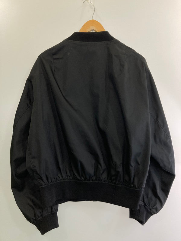 【中古品】【メンズ】 PRADA プラダ SGC006 RE-NYLON BOMBER JACKET アウター ボンバージャケット 141-250118-AS-14-min サイズ：M カラー：ブラック 万代Net店