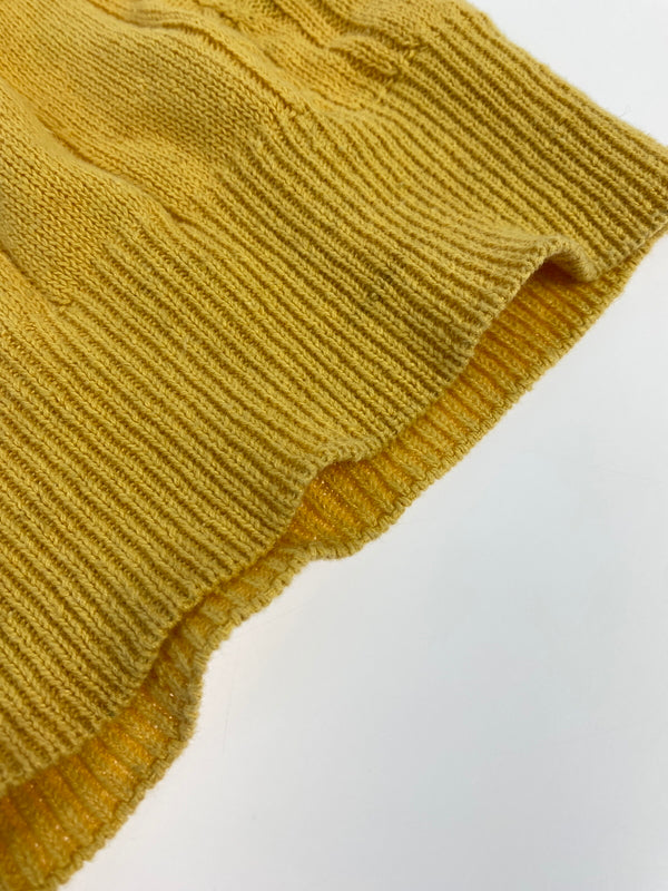 【中古品】【メンズ】 NAUTICA イノーティカ V-NECK KNIT ブイネック ニット メンズ トップス 146-260617-KS-27-min サイズ：L カラー：イエロー 万代Net店