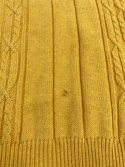 【中古品】【メンズ】 NAUTICA イノーティカ V-NECK KNIT ブイネック ニット メンズ トップス 146-260617-KS-27-min サイズ：L カラー：イエロー 万代Net店