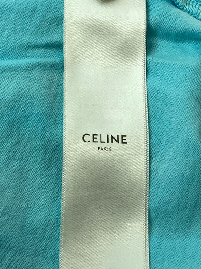 【中古品】【メンズ】 CELINE セリーヌ 2X687956M 21SS STUDDED LOGO S S TEE 半袖Tシャツ 141-250125-AS-23-min サイズ：M カラー：マルチカラー 万代Net店