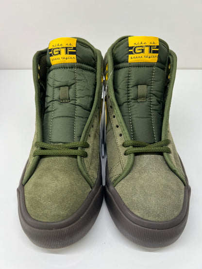 【中古美品】【レディース】 NIKE SB ナイキ スケートボーディング × ANTI HERO アンタイヒーロー 別注 コラボ ZOOM BLAZER MID QS HM5838-300 ズーム ブレーザー ミッド クイックストライク スニーカー 靴 160-260725-kk-12-hon カラー：ROUGH GREEN/AMARILLO 万代Net店