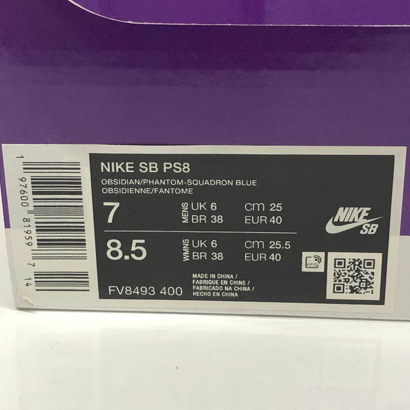【中古品】【メンズ/レディース】 NIKE SB ナイキエスビー FV8493-400 PS8 靴 シューズ スニーカー 160-260904-AS-15-hon サイズ：25cm カラー：OBSIDAIAN/PHANTOM-SQUADRON BLUE 万代Net店