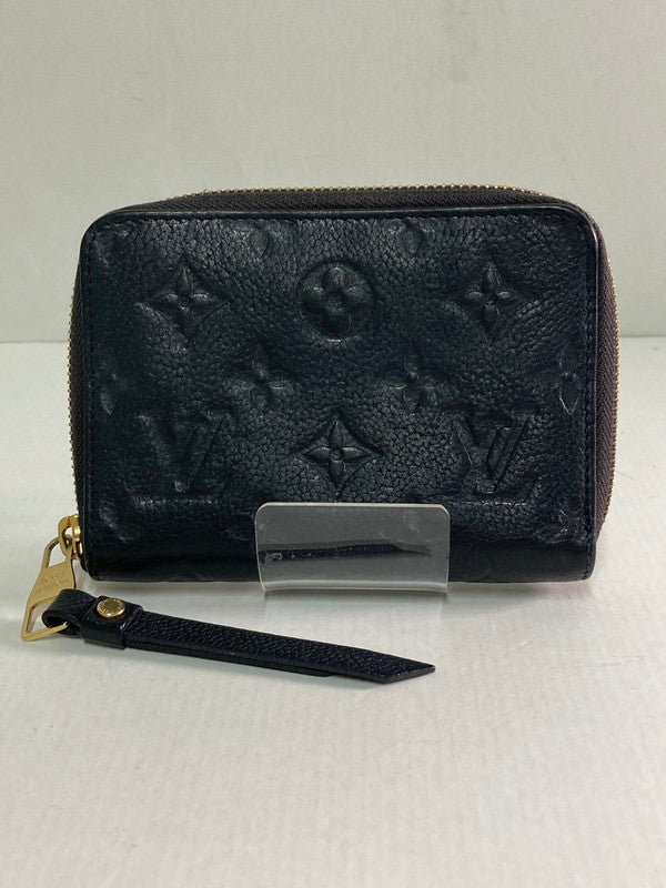 【中古品】【メンズ/レディース】 LOUIS VUITTON ルイ・ヴィトン 93430 ポルトフォイユ スクレット コンパクト アンプラント オラージュ 財布 ウォレット 179-250122-AS-8-min カラー：ブラック 万代Net店