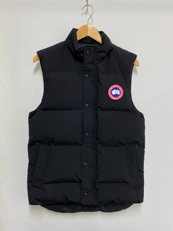 【中古品】【メンズ】 CANADA GOOSE カナダグース 4151M GARSON VEST ギャルソンバスト 141-250121-ks-33-min サイズ：S カラー：ブラック 万代Net店