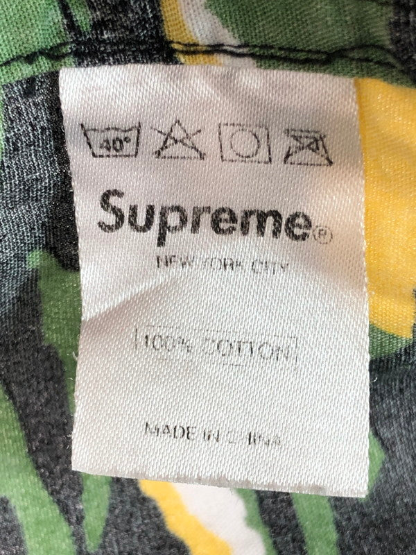 【中古品】【メンズ】 Supreme シュプリーム HAWAIIAN SHIRT ハワイアンシャツ 半袖シャツ アロハシャツ 149-251106-na-03-tag サイズ：L カラー：グリーン系 万代Net店