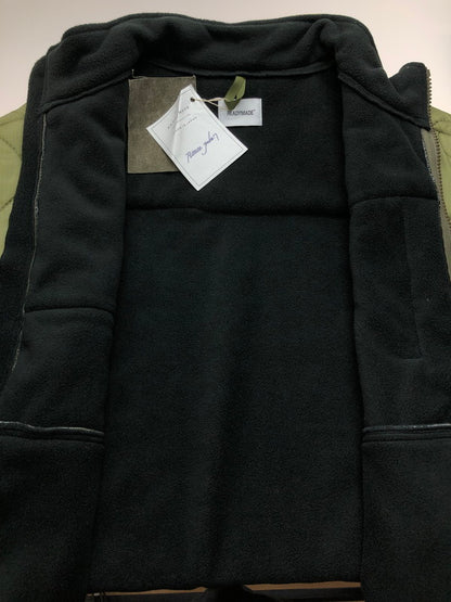 【中古品】【メンズ】 READYMADE レディメイド FLEECE JACKET RE-PO-BL-00-00-110 フリースジャケット アウター 142-251028-rt-08-tag サイズ：2 カラー：カーキ/ブラック 万代Net店