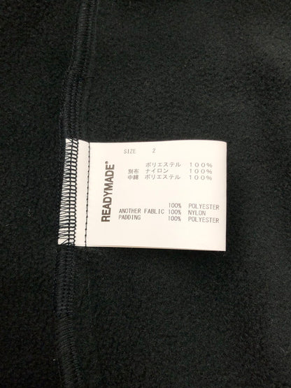 【中古品】【メンズ】 READYMADE レディメイド FLEECE JACKET RE-PO-BL-00-00-110 フリースジャケット アウター 142-251028-rt-08-tag サイズ：2 カラー：カーキ/ブラック 万代Net店