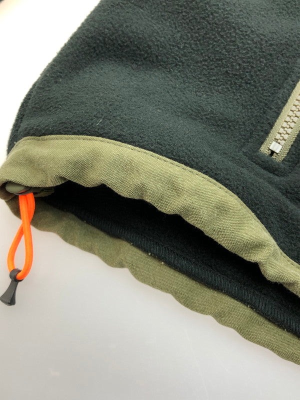 【中古品】【メンズ】 READYMADE レディメイド FLEECE JACKET RE-PO-BL-00-00-110 フリースジャケット アウター 142-251028-rt-08-tag サイズ：2 カラー：カーキ/ブラック 万代Net店