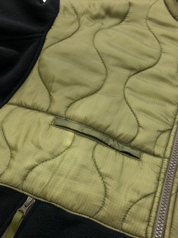 【中古品】【メンズ】 READYMADE レディメイド FLEECE JACKET RE-PO-BL-00-00-110 フリースジャケット アウター 142-251028-rt-08-tag サイズ：2 カラー：カーキ/ブラック 万代Net店