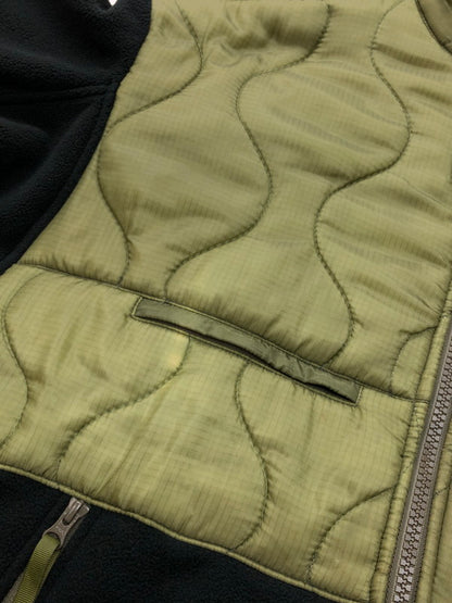 【中古品】【メンズ】 READYMADE レディメイド FLEECE JACKET RE-PO-BL-00-00-110 フリースジャケット アウター 142-251028-rt-08-tag サイズ：2 カラー：カーキ/ブラック 万代Net店