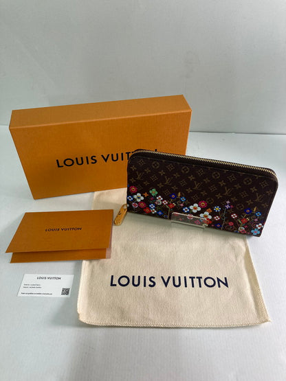 【中古美品】【レディース】 LOUIS VUITTON ルイ・ヴィトン ×村上隆 M14162 ジッピー・ウォレット 日本限定 財布 179-250122-AS-13-min カラー：モノグラム 万代Net店