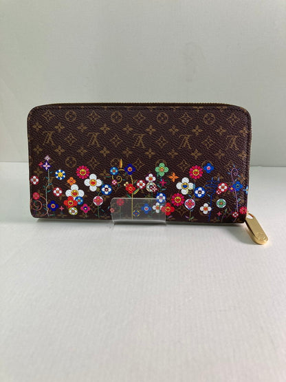 【中古美品】【レディース】 LOUIS VUITTON ルイ・ヴィトン ×村上隆 M14162 ジッピー・ウォレット 日本限定 財布 179-250122-AS-13-min カラー：モノグラム 万代Net店