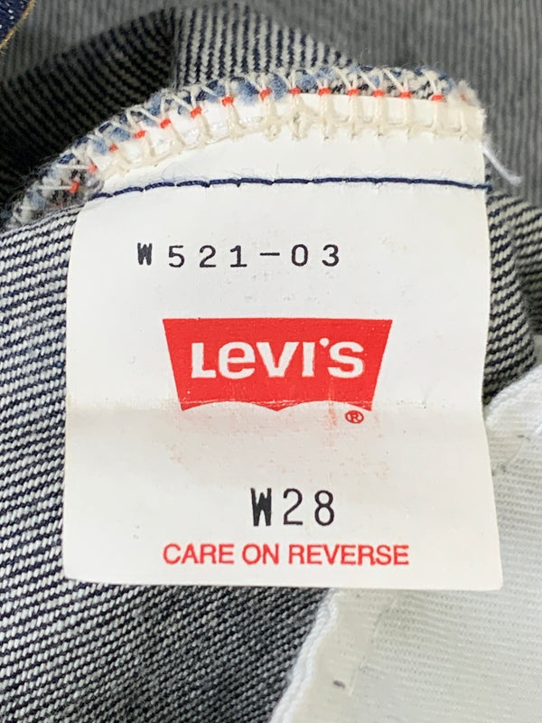 【中古品】【メンズ】 LEVI'S リーバイス 521 DENIM PANT デニムパンツ ボトムス 157-260617-yn-04-min サイズ：W28 カラー：インディゴ 万代Net店