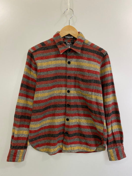 【中古品】【メンズ】 WOOLRICH ウールリッチ EXPANSION SHIRT 長袖 チェックシャツ 146-250121-AS-9-min サイズ：M カラー：マルチカラー 万代Net店