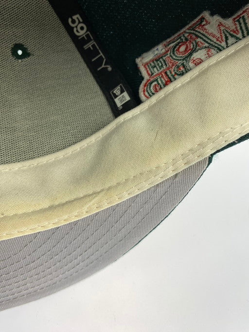 【中古品】【メンズ】 NEW ERA ニューエラ 75TH WS NY キャップ ニューヨークヤンキース 帽子 185-250130-em-15-min カラー：ダークグリーン 万代Net店