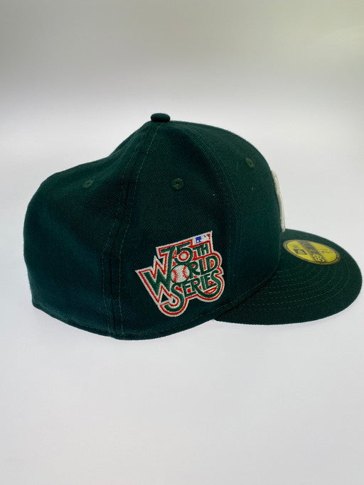 【中古品】【メンズ】 NEW ERA ニューエラ 75TH WS NY キャップ ニューヨークヤンキース 帽子 185-250130-em-15-min カラー：ダークグリーン 万代Net店