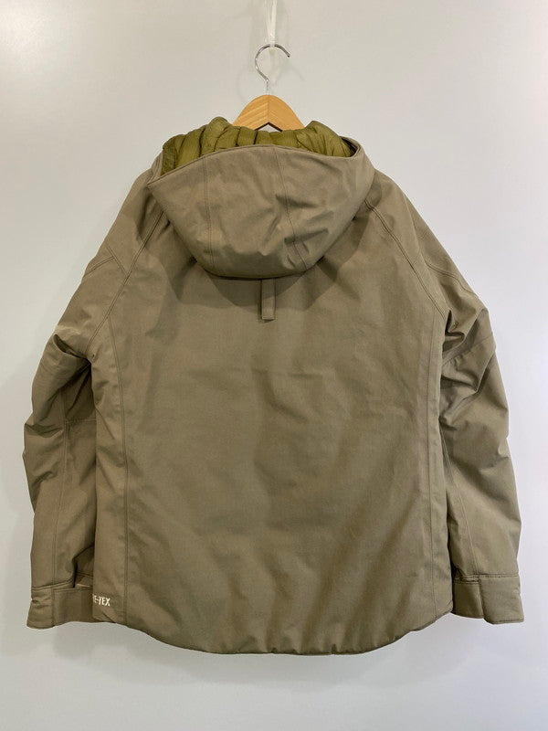 【中古品】【メンズ】 WILDTHINGS ワイルドシングス ×NONNATIVE ノンネイティブ EXPLORER PUFF JUMPER "DENALI" NYLON OXFORD WITH GORE-TEX 3L アウター ダウンジャケット 144-250121-AS-34-min サイズ：2 カラー：カーキ系 万代Net店