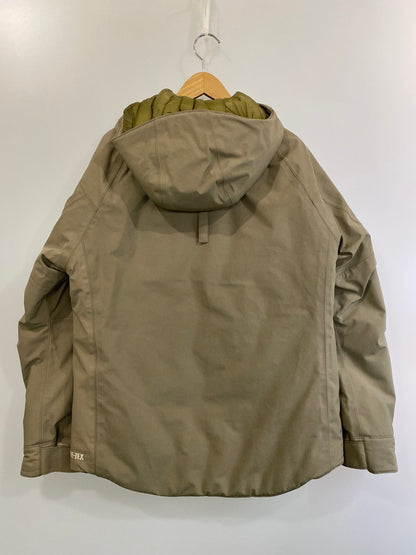 【中古品】【メンズ】 WILDTHINGS ワイルドシングス ×NONNATIVE ノンネイティブ EXPLORER PUFF JUMPER "DENALI" NYLON OXFORD WITH GORE-TEX 3L アウター ダウンジャケット 144-250121-AS-34-min サイズ：2 カラー：カーキ系 万代Net店