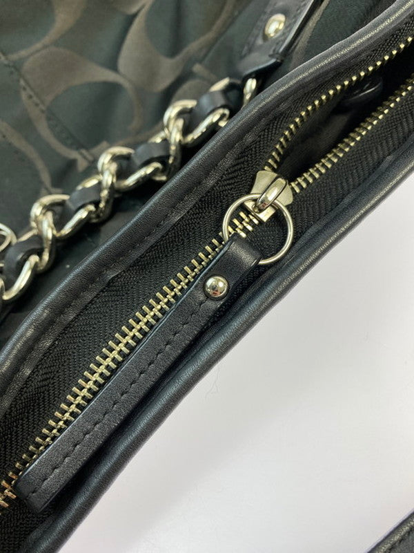 【中古品】【レディース】 COACH コーチ ショルダーバッグ 鞄 180-250129-AS-32-min カラー：ブラック系 万代Net店