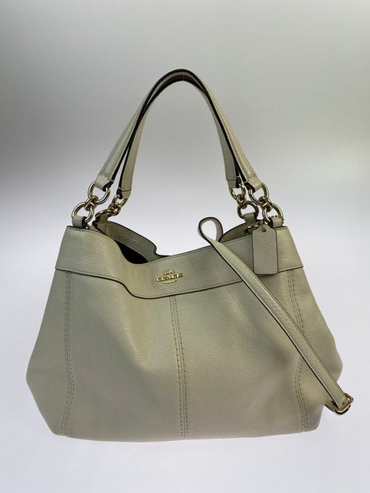 【中古品】【レディース】 COACH コーチ 2WAYショルダーバッグ 鞄 180-250129-AS-31-min カラー：ホワイト 万代Net店