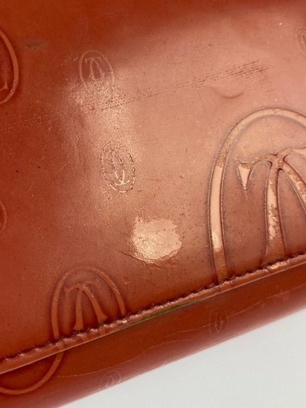 【現状渡し品】【レディース】 CARTIER カルティエ ハッピーバースデー 二つ折り長財布 3001252 財布 181-250204-jt-17-min カラー：RED 万代Net店