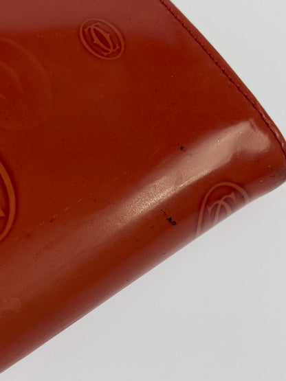 【現状渡し品】【レディース】 CARTIER カルティエ ハッピーバースデー 二つ折り長財布 3001252 財布 181-250204-jt-17-min カラー：RED 万代Net店