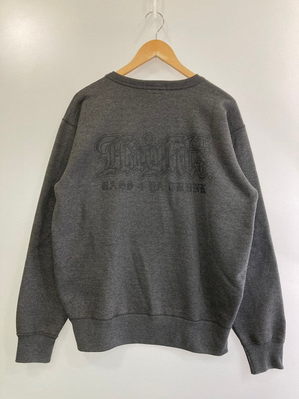 【中古品】【メンズ】 HAIGHT ヘイト ABS SWEATSHIRT スウェットシャツ トレーナー トップス 142-250123-me-22-min サイズ：M カラー：グレー 万代Net店