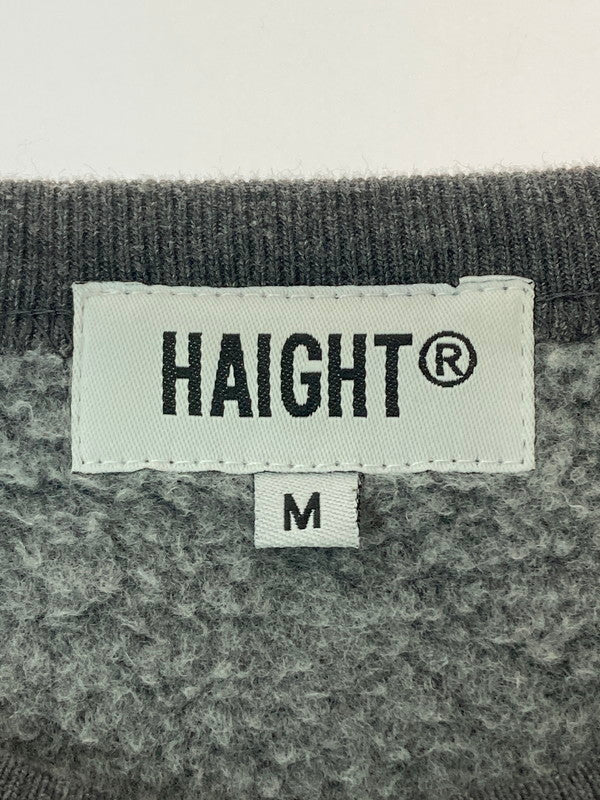 【中古品】【メンズ】 HAIGHT ヘイト ABS SWEATSHIRT スウェットシャツ トレーナー トップス 142-250123-me-22-min サイズ：M カラー：グレー 万代Net店