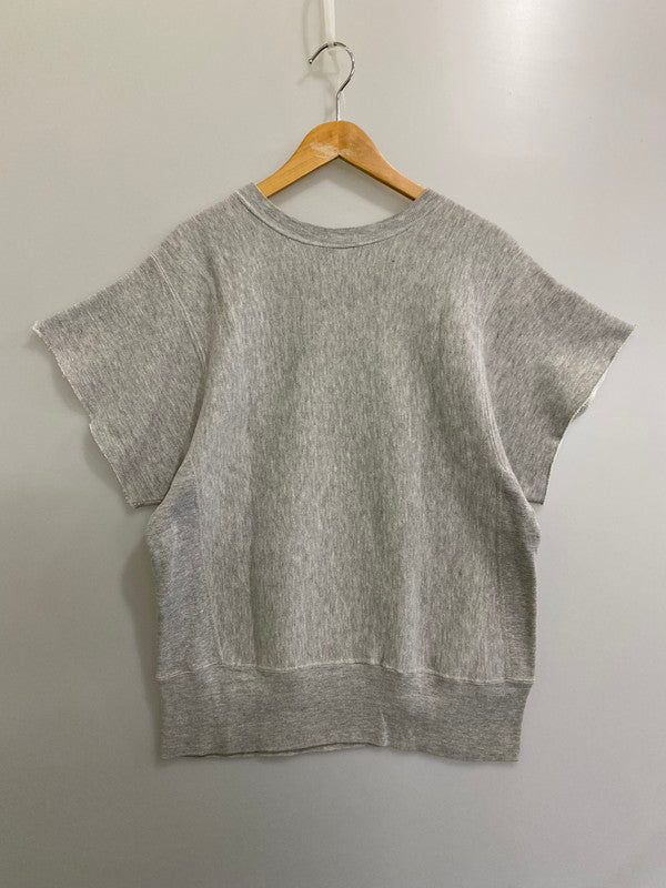 【中古品】【メンズ】 Champion チャンピオン REVERSE WEAVE 青単タグ 70S R.H.S.BASEBALL CUT-OFF SWEATSHIRT スウェットシャツ トップス 146-250126-ks-08-min サイズ：M カラー：ライトグレー 万代Net店