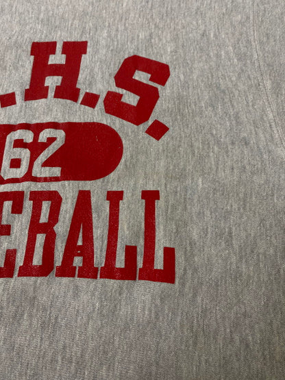 【中古品】【メンズ】 Champion チャンピオン REVERSE WEAVE 青単タグ 70S R.H.S.BASEBALL CUT-OFF SWEATSHIRT スウェットシャツ トップス 146-250126-ks-08-min サイズ：M カラー：ライトグレー 万代Net店