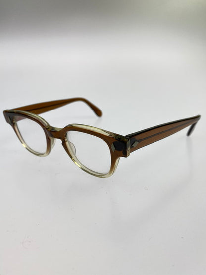 【中古品】【メンズ】 TART OPTICAL タートオプティカル BRYAN BROWN 50-60'S ブライアン メガネ 眼鏡 メンズ ヴィンテージ 40□22 203-250130-em-08-min 万代Net店