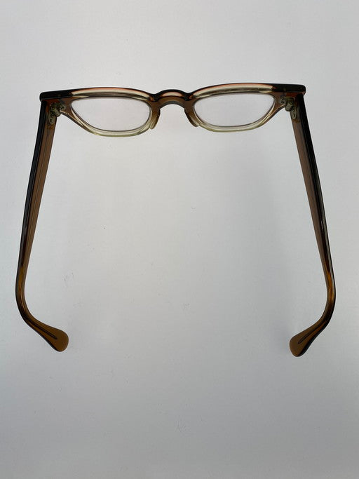【中古品】【メンズ】 TART OPTICAL タートオプティカル BRYAN BROWN 50-60'S ブライアン メガネ 眼鏡 メンズ ヴィンテージ 40□22 203-250130-em-08-min 万代Net店