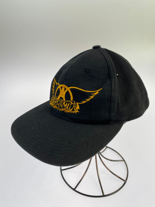 【中古品】【メンズ】  AERO SMITH エアロスミス 1998 NINE LIVES WOULD TOUR CAP バンド ワールドツアー キャップ 帽子 185-250130-em-16-min カラー：ブラック 万代Net店