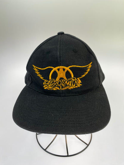 【中古品】【メンズ】  AERO SMITH エアロスミス 1998 NINE LIVES WOULD TOUR CAP バンド ワールドツアー キャップ 帽子 185-250130-em-16-min カラー：ブラック 万代Net店