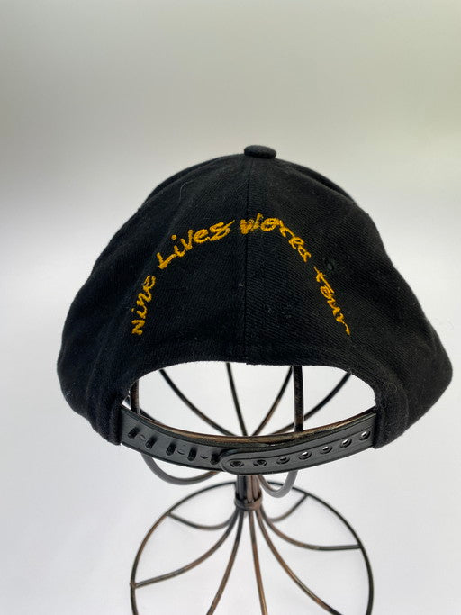 【中古品】【メンズ】  AERO SMITH エアロスミス 1998 NINE LIVES WOULD TOUR CAP バンド ワールドツアー キャップ 帽子 185-250130-em-16-min カラー：ブラック 万代Net店