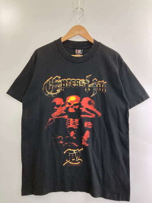 【中古品】【メンズ】  CYPRESS HILL サイプレスヒル 1998"CHECKMATE" TEE 半袖Tシャツ 146-250125-AS-45-min サイズ：L カラー：ブラック 万代Net店