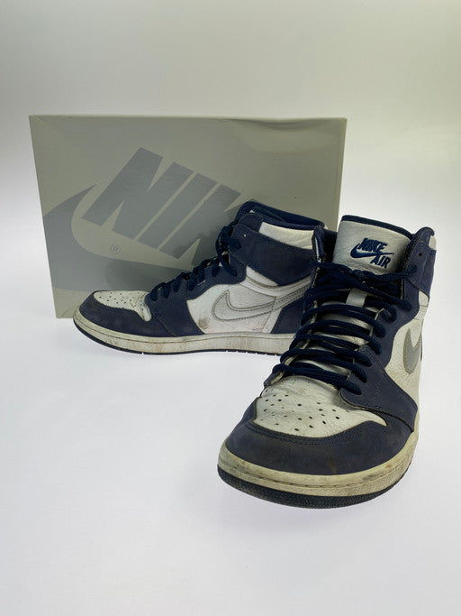【現状渡し品】【メンズ】 NIKE ナイキ DC1788-100 AIR JORDAN 1 HIGH OG CO JP 靴 シューズ スニーカー SNEAKERS 160-250126-ks-28-min サイズ：28cm カラー：WHITE/METALLIC SILVER 万代Net店